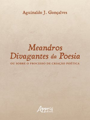 cover image of Meandros Divagantes da Poesia